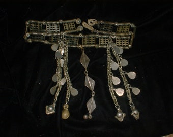 Bellydance - Jewelry - Necklace - Choker - Metal Necklace - RARE - Unusual - Unique