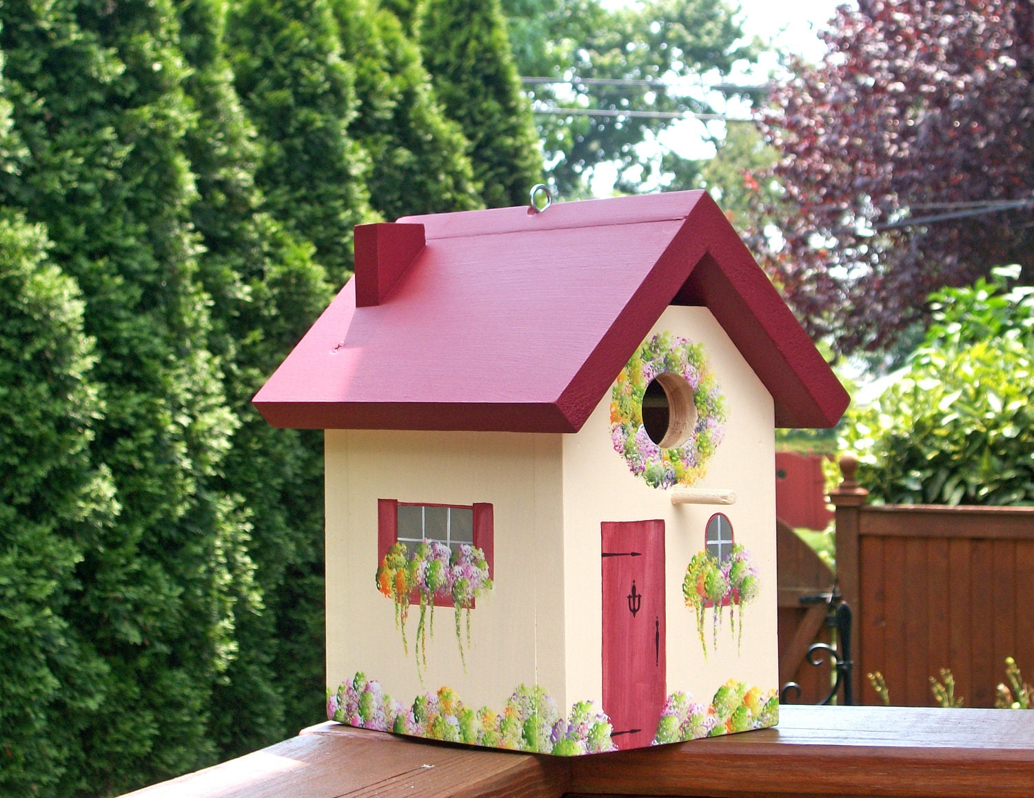 Rustic English Cottage Birdhouse Etsy