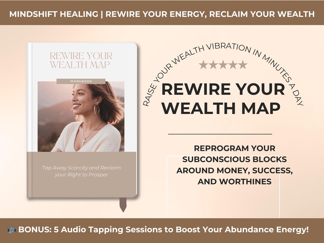 EFT Tapping for Abundance Workbook, Digital Mindset Journal to ...