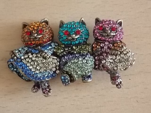 Butler and shop wilson cat brooch