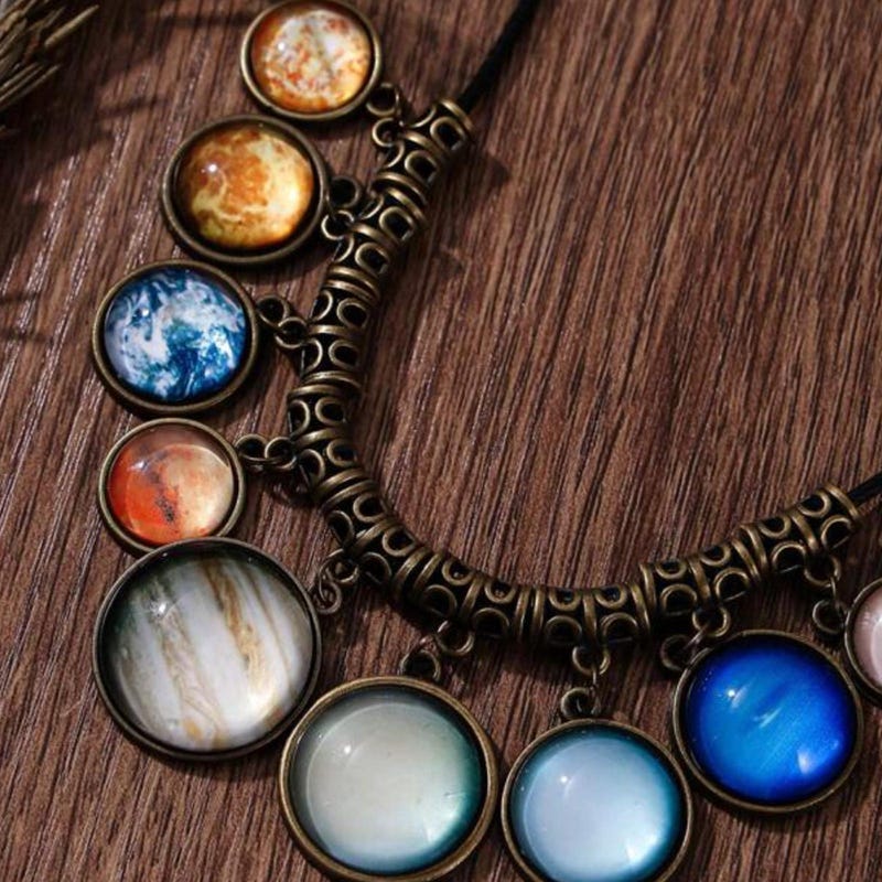 Solar System Necklace - Etsy