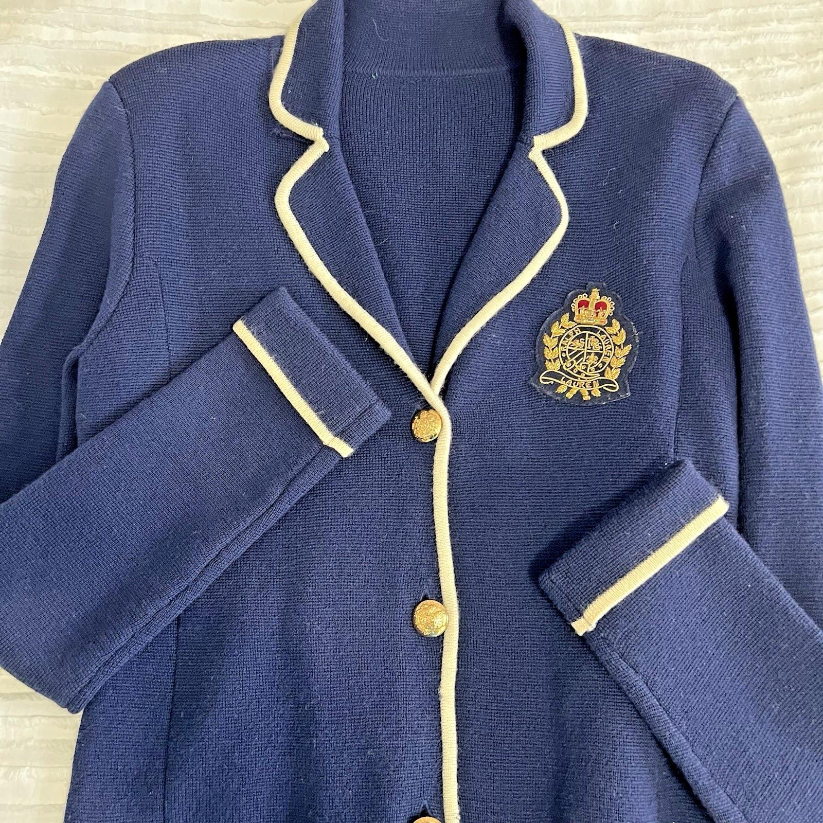 Vintage Ralph Lauren Cardigan - Etsy