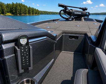 Garmin Kraken Force Pro Remote Holder Console Mount Boat Angler Organizer