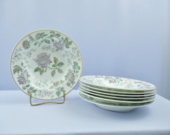 Bol à soupe « Avon » de 7 3/4 po. avec rebord Wedgwood