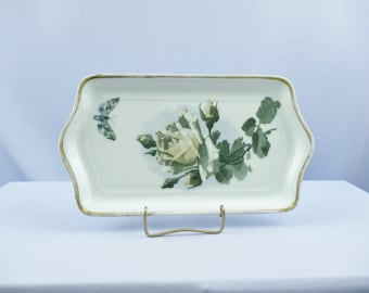 Vintage Porcelain Ladies Vanity Tray