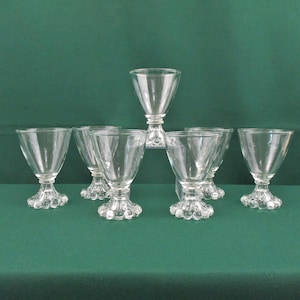 Anchor Hocking Berwick Boopie Glass Juice Glasses Set of 7