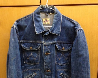 1960s Selvage Blue Bell Wrangler Jacket 