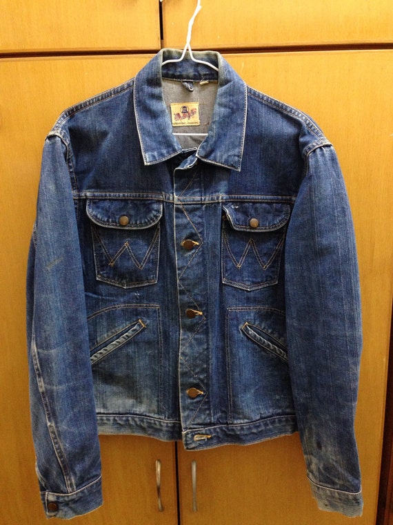 wrangler selvedge jacket