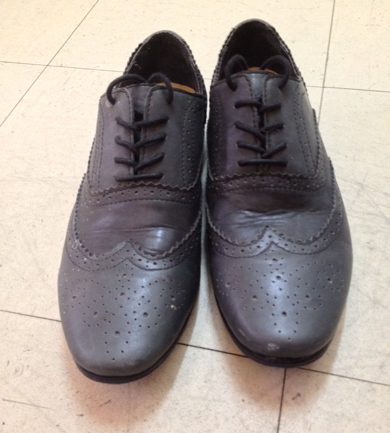 gray wingtips