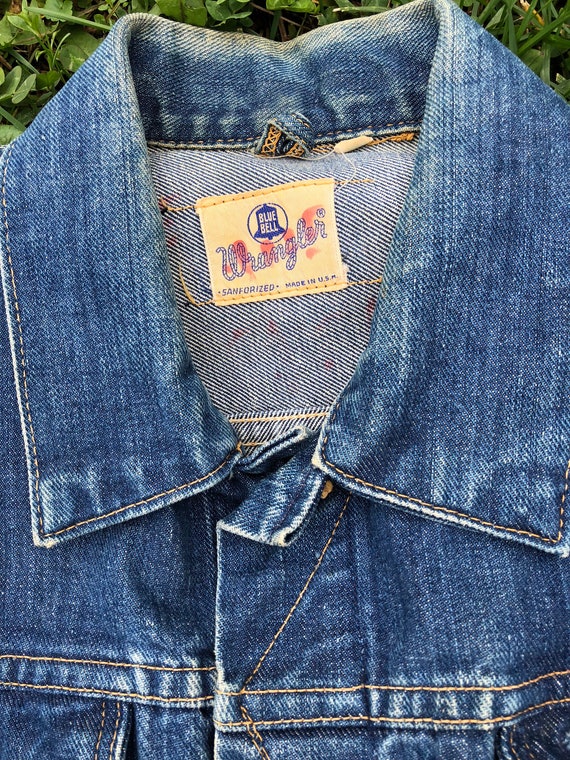 1960s Selvage Blue Bell Wrangler Jacket 