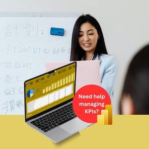 Business Dashboard Template for Small Business | Sales & KPI Tracker | Easy to Use | Excel + Power BI