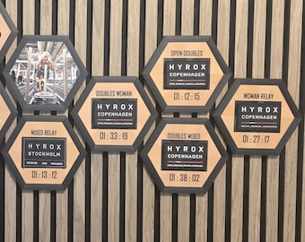 Targa trofeo per patch HYROX (nuovo design)