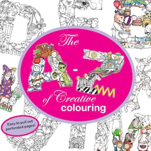 PDF Instant Download The A to Z of Creative Colouring by Kelly O'Gorman image 1