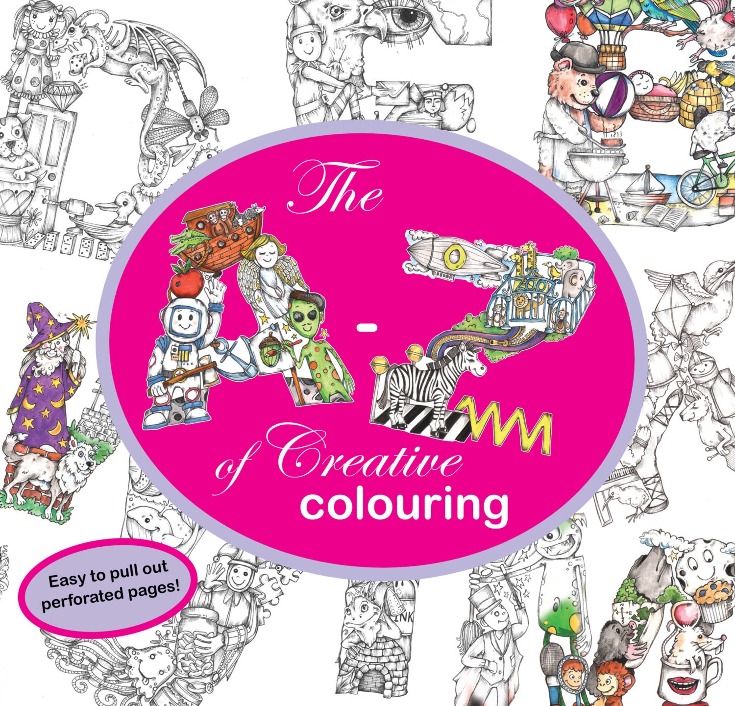 Pdf Instant Download The A To Z Of Creative Colouring By Etsy