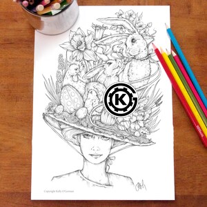 Easter Bonnet by Kelly O&#39;Gorman