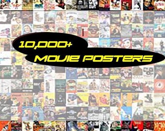 10 000 filmaffischer + bonus