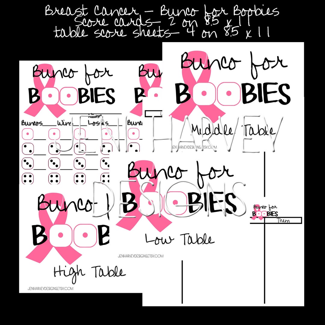breast-cancer-bunco-complete-set-etsy