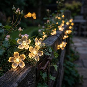 Solar Water Drop String Lights Outdoor Waterproof Fairy Lights Garden Patio Decor Spring Summer Party Wedding Easter Gift
