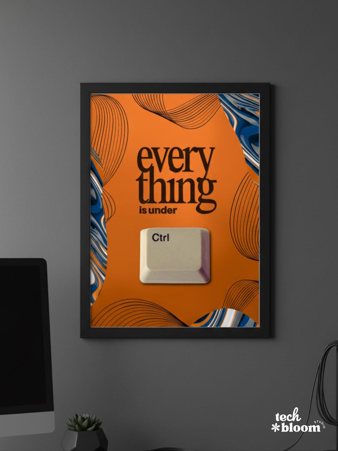 Everything is Under Ctrl • Software Engineer Poster • Coding Wall Art ...