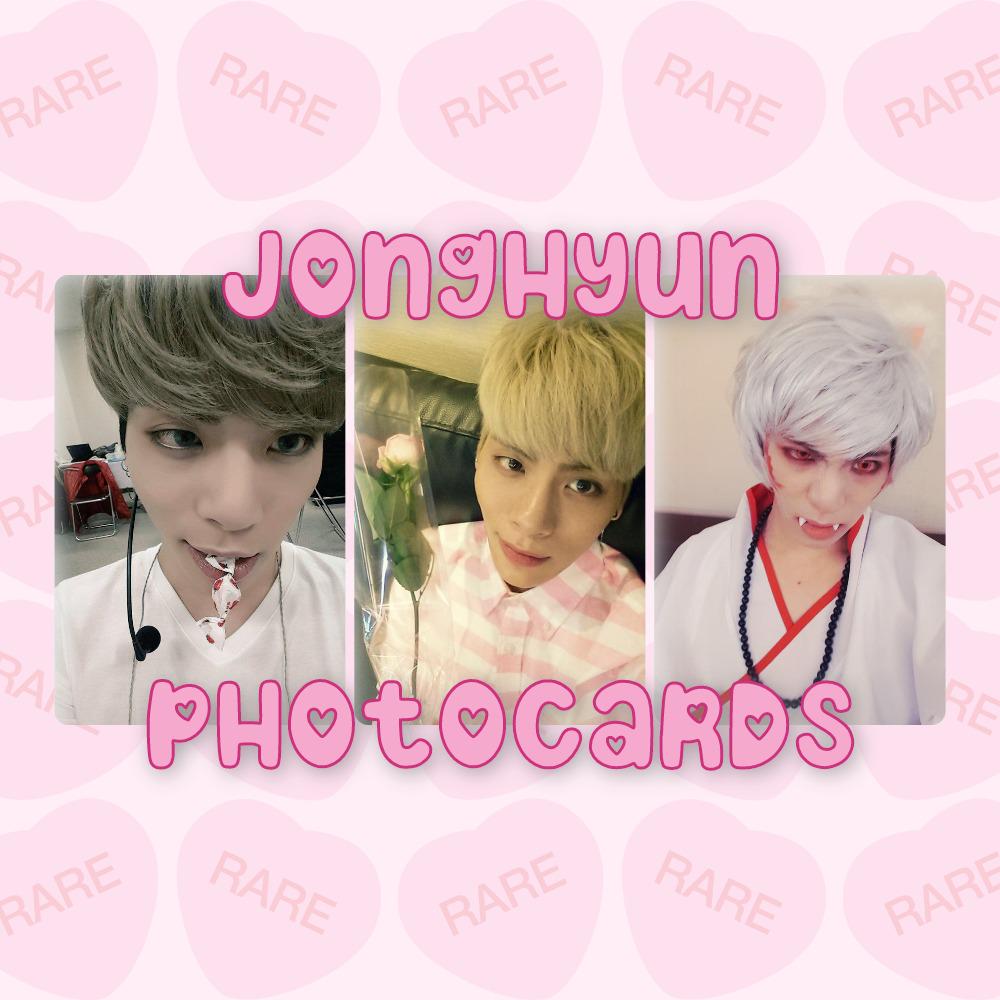 Jonghyun Photocard - Etsy