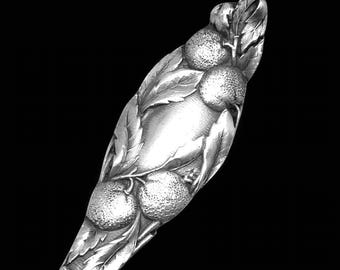 Antyczna łyżka mechaniczna ze srebra próby 925 Old Mission Los Angeles, pamiątka 27336