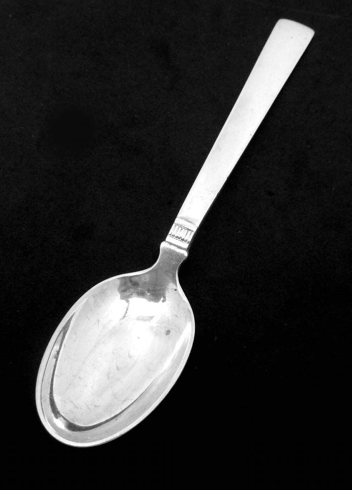 【TH Marthinsen】 年代物ティースプーン シルバー830 VTG Thorvald Marthinsen 830 Silver Commemorative 1945 Liberation