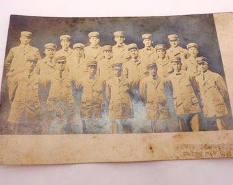 Antike RPPC Foto-Postkarte Green Bay Wisconsin Dairymen Uniforms 27152