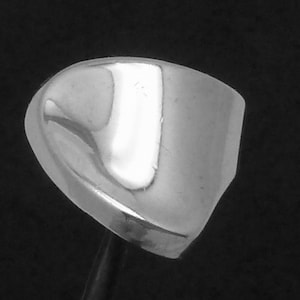 Vintage David Andersen Norway Sterling Silver Modernist Adjustable Ring 27188