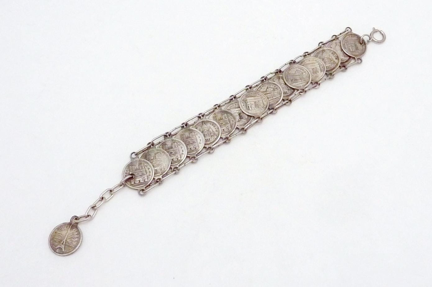 Paris souvenir plate - Etsy 日本 1950s フランス製 ピューター製 梨