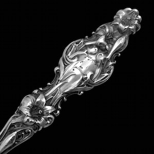 Antique Whiting Sterling Silver Lily Madison WI State Capitol Souvenir Spoon 26759