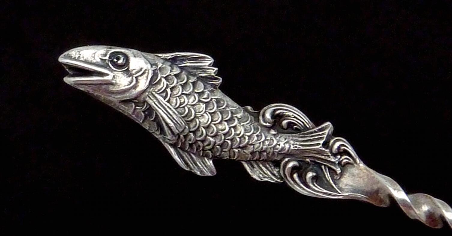 Vintage fishing spoon - Etsy 日本