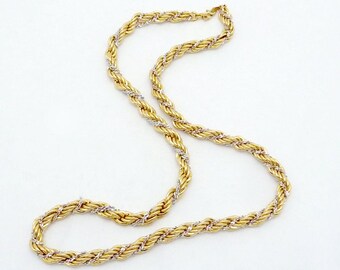 【HYERES LOR】Petit Lor Silhouette Antique Chain Necklace Pierre Lorion Sylvia Karels Paris Cabochon Glass Crystal