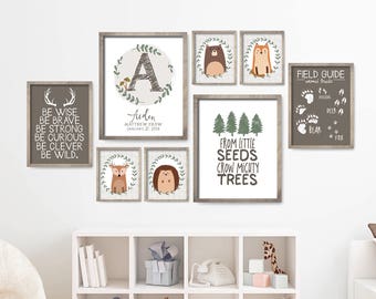 wilderness nursery decor