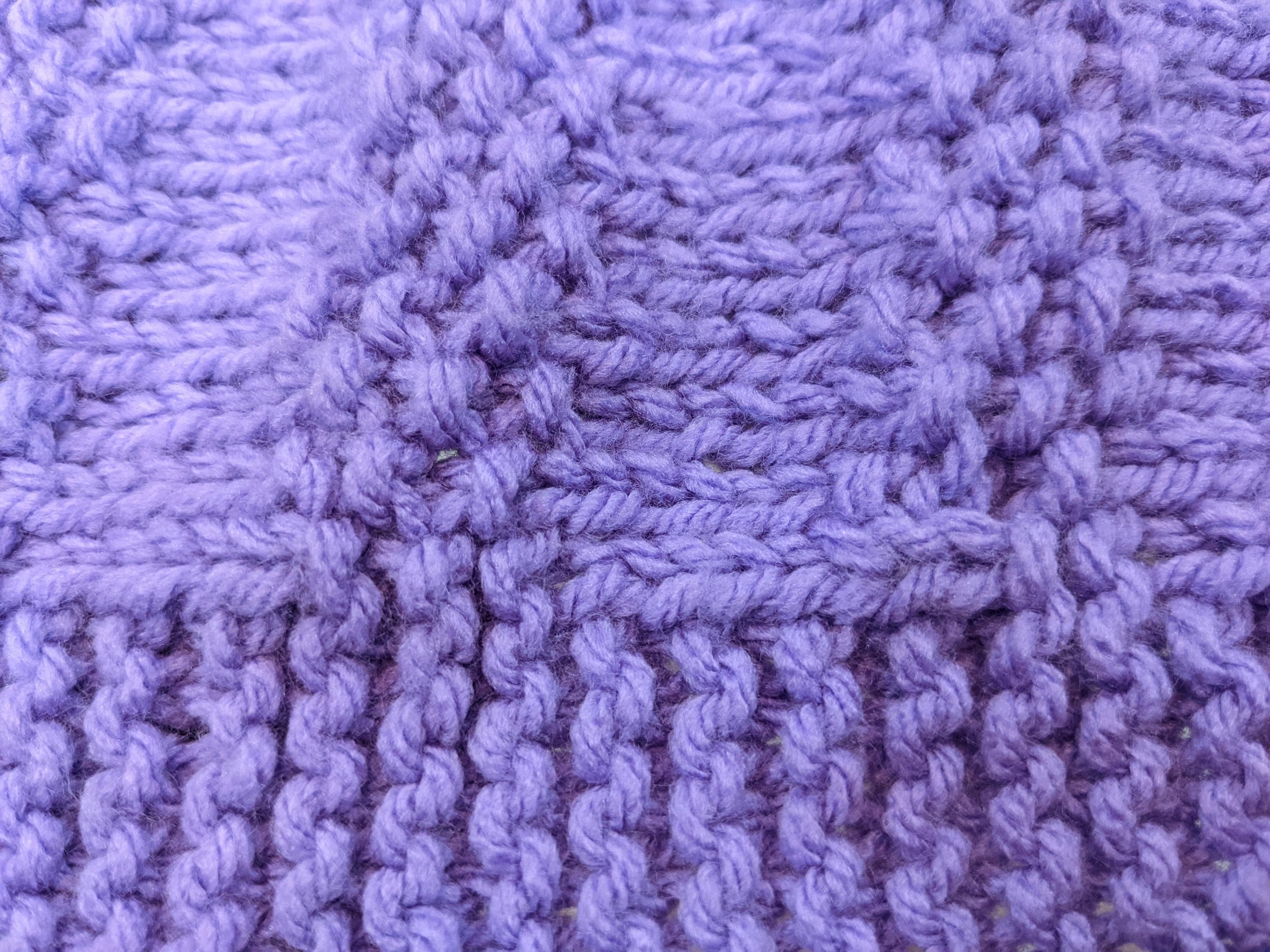 Beginner Friendly Textured Baby Blanket Knitting Pattern PDF, Premie to ...