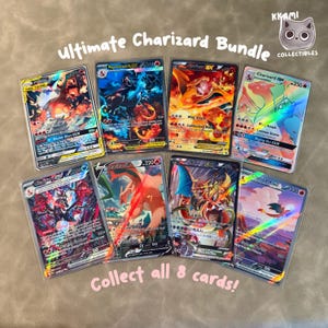 Paquete definitivo de cartas coleccionables Charizard God Pack PROXY / Tarjetas coleccionables personalizadas / Regalo para fans de los juegos de cartas coleccionables