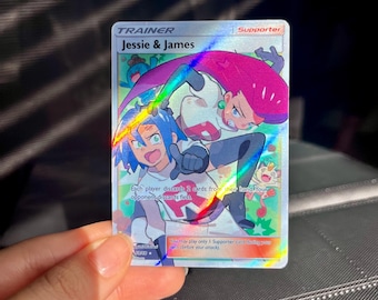 jessie and james pokemon card value Pokemon - Jessie & James - Team Rocket - 68/68 Hidden Fates - Full Art  Ultra Rare Collectible Card - Single Trading Card - Near Mint