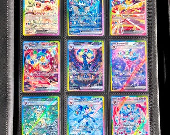 Prismatic Evolutions Eeveelution Proxy GOD PACK | Custom Collectible Display Cards | Gift for TCG Fans