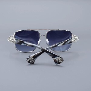 Luxury Designer Sunglasses | Square Frame | Prescription Glasses | Photochromic Transition & Blue Light | Designer Vintage Eyewear | G Spect image 8