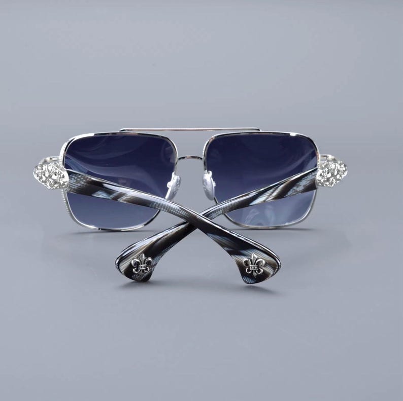 Luxury Designer Sunglasses | Square Frame | Prescription Glasses | Photochromic Transition & Blue Light | Designer Vintage Eyewear | G Spect image 8