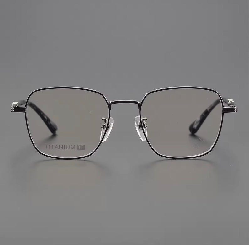 Luxury Titanium Full Frame Glasses | Prescription Glasses | Eyeglasses | Sunglasses | Optical Glasses | Luxury Eyewear | G Spectrum imagen 11