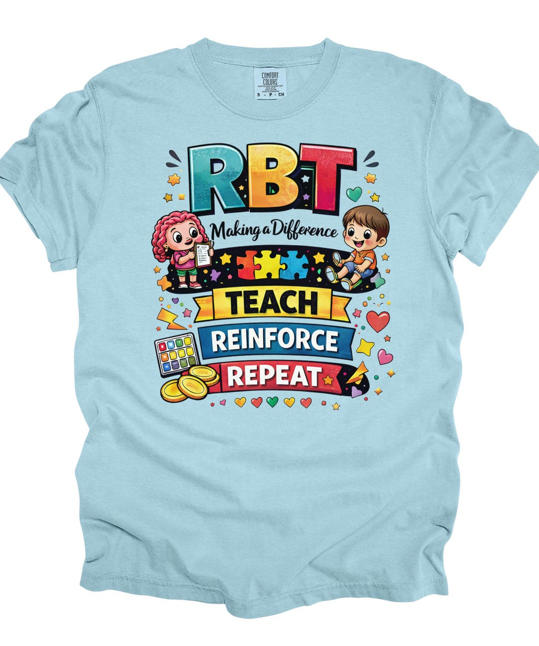 RBT Shirt, Registered Behavior Technician ABA Therapy Tee, Making ...