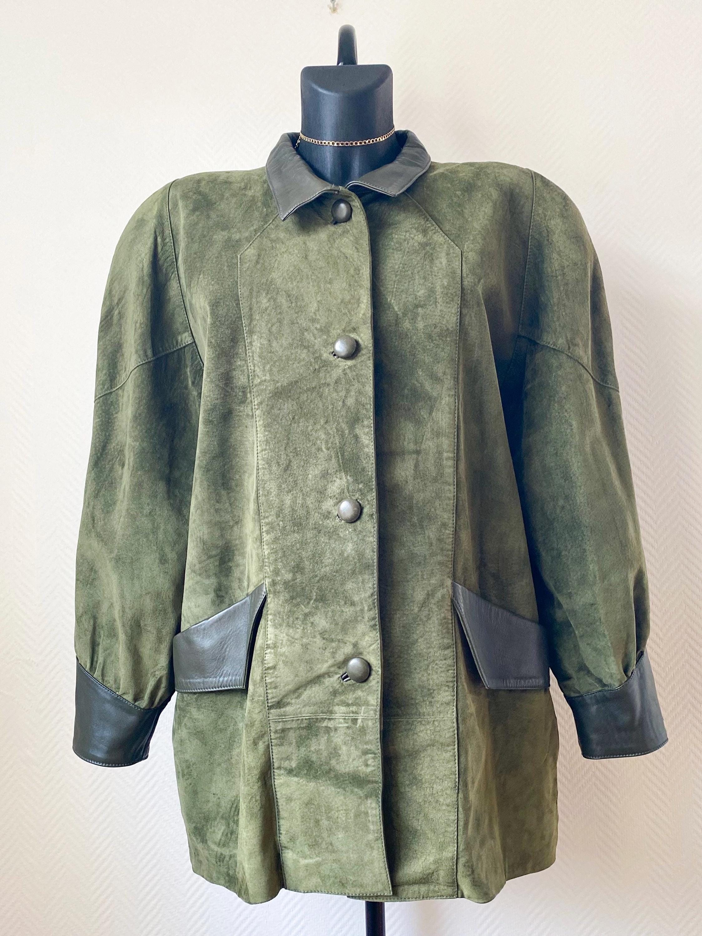 Pigskin Suede Jacket - Etsy