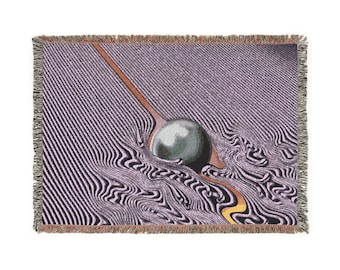 Tame Impala Currents Woven Blanket | Festival Throw, Psychedelic Album Art