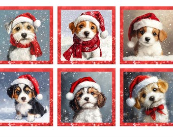 Christmas Card Topper for card making, scrapbooking, paper craft or journaling