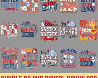 Hej, pałkarz, pałkarz, huśtawka PNG | Dzień gry w baseball Coquette Mom