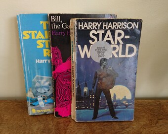 Harry Harrison Book Block, Sci-Fi Book Block x 3