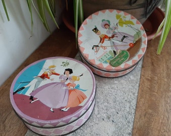 Latas de calle de calidad vintage x 2