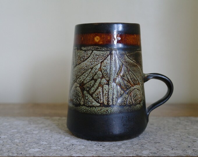 Vintage Celtic Pottery Newlyn Tankard or Mug. Etsy