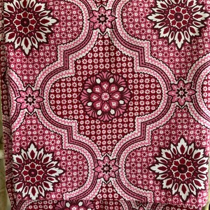 Vintage Mandala Style Curtains in Red 160cm x 175cm image 3