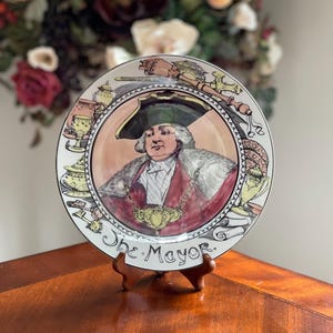 Vintage Royal Doulton "The Professionals" Series Collector Plates "The Mayor" (Sold Individually)
